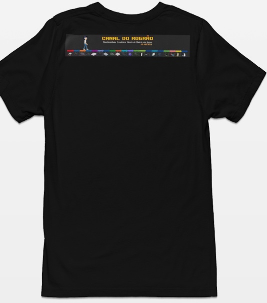 Camiseta Versão Banner — verso